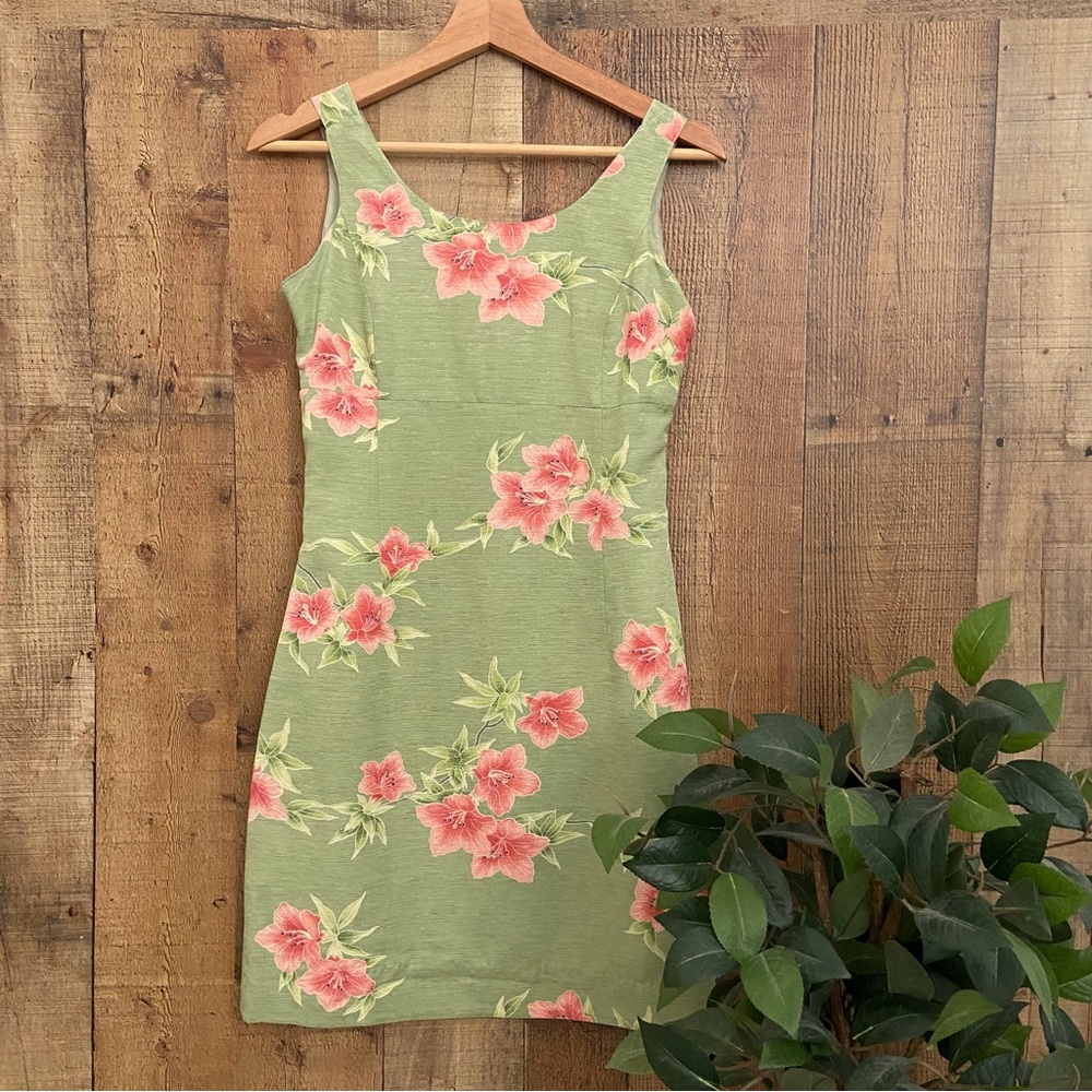 Silk Sleeveless Floral Summer Dress by Tommy Bahama